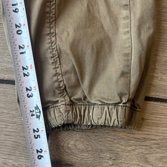 Sanctuary Standard Surplus Cargo Joggers Olive Green Size 29 Vintage Utility - Picture 4 of 9